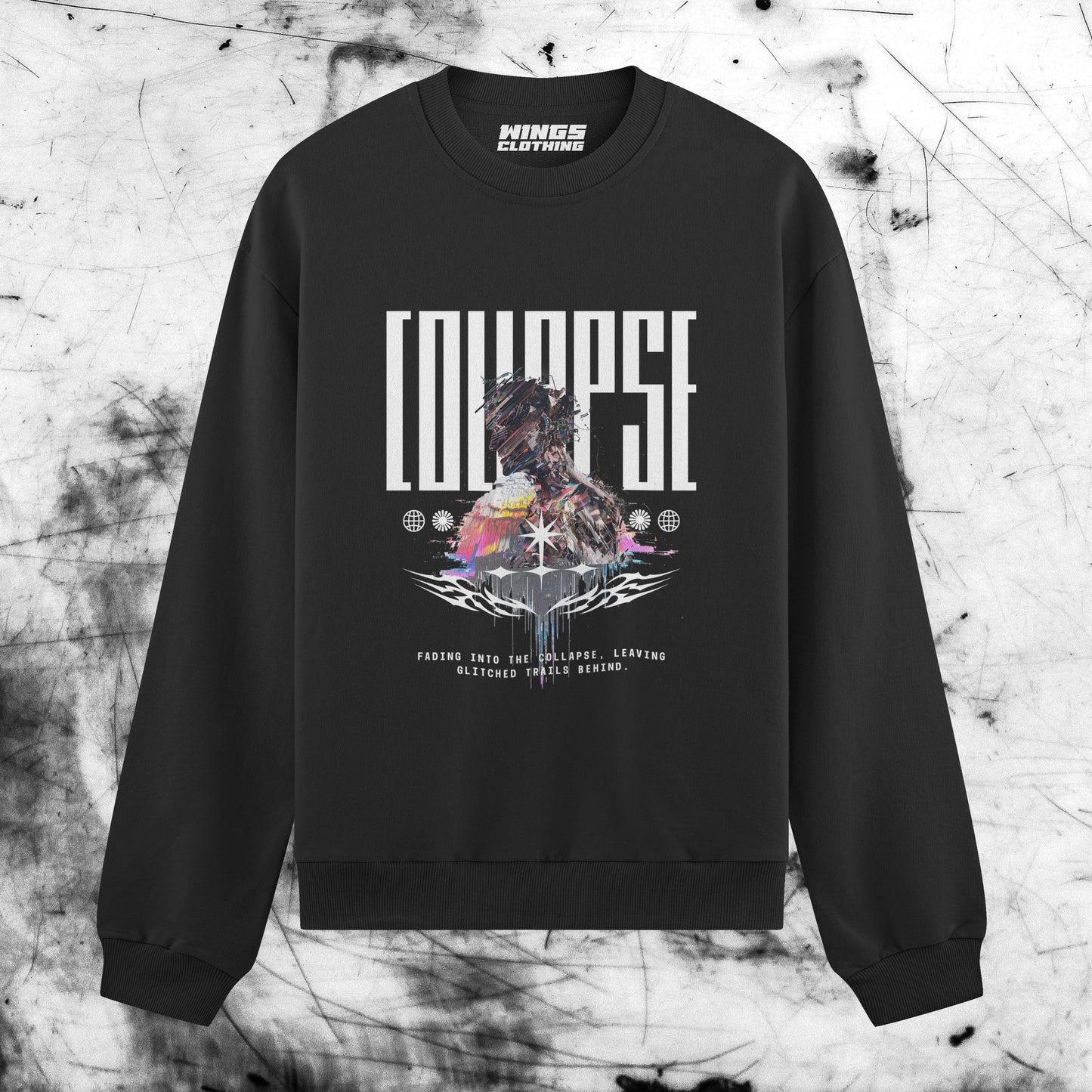 FLEECE BLACK -Mental Collapse