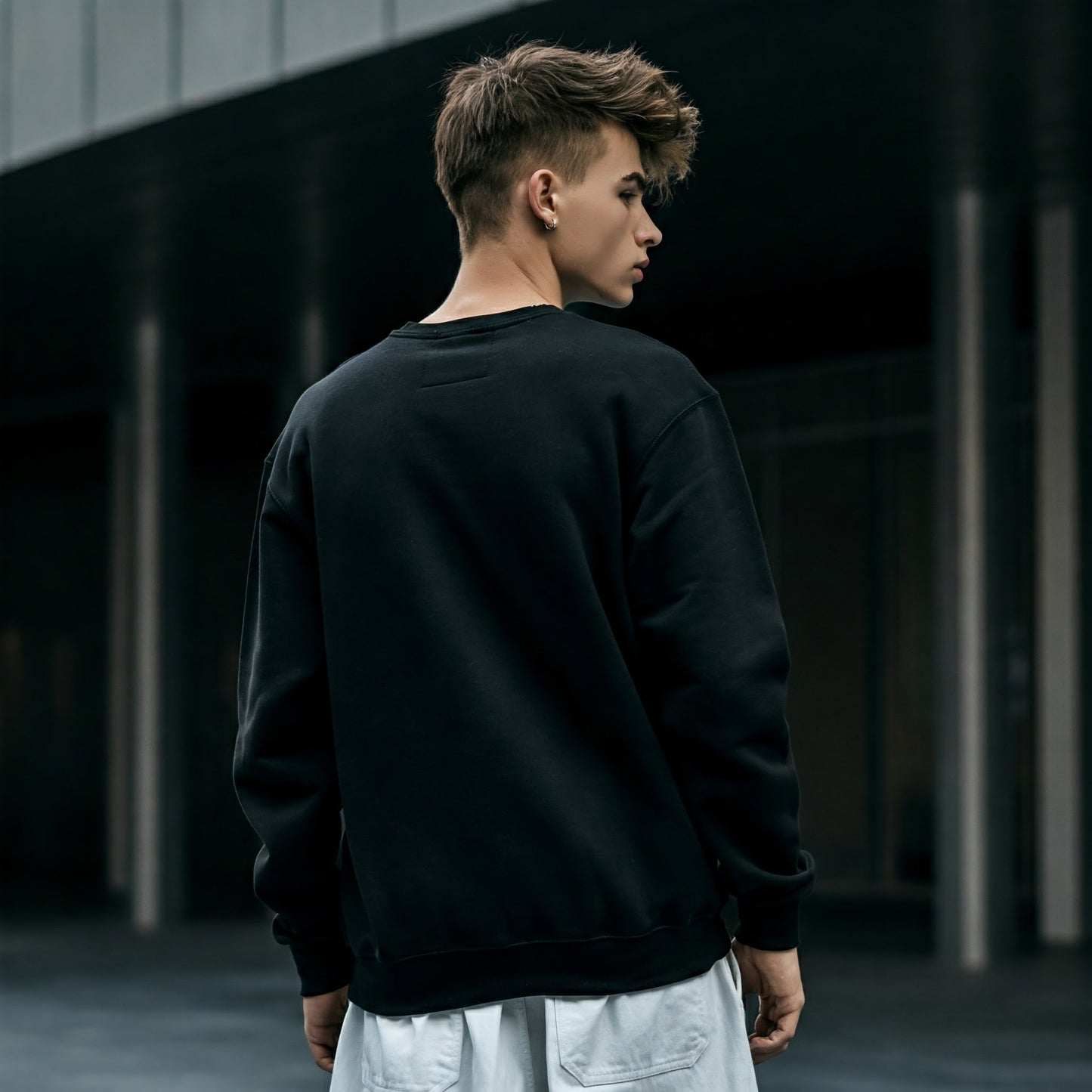 FLEECE BLACK - Inner Pull