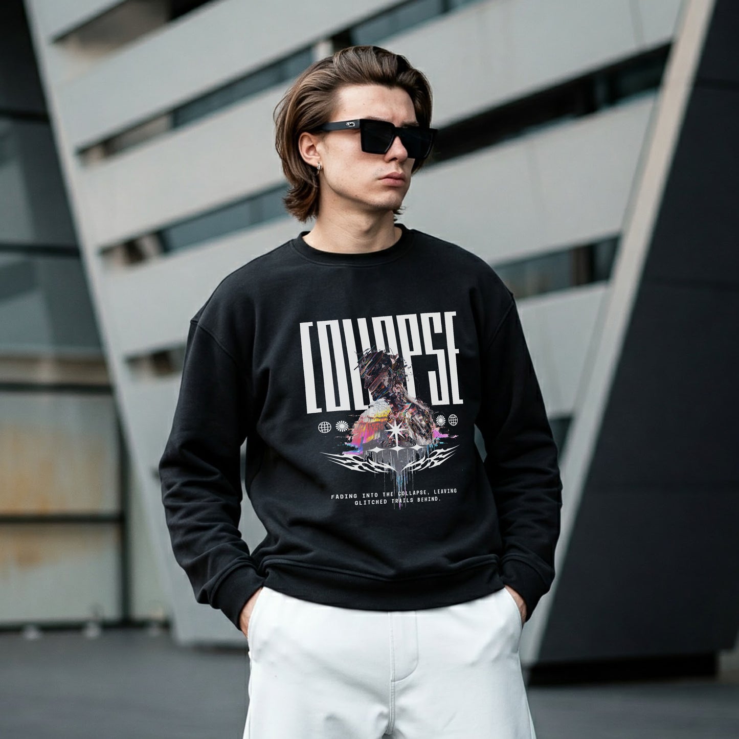 FLEECE BLACK -Mental Collapse