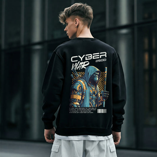 FLEECE BLACK - Cyber Drift